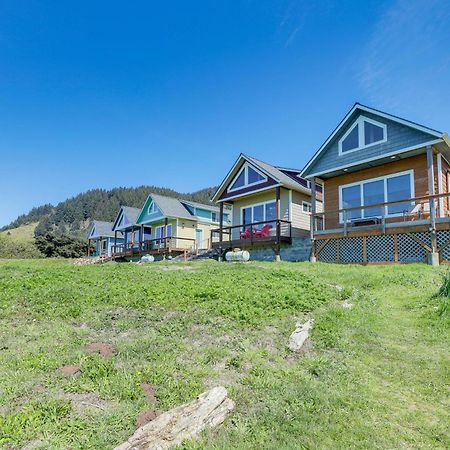 Epic Yachats Escape Oregon Coastline Beach, Views Eksteriør billede